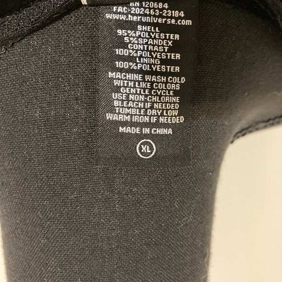 Hot Topic Black Mini Dress with Sheer Sleeves Kiki’s Delivery Service - Picture 6 of 6